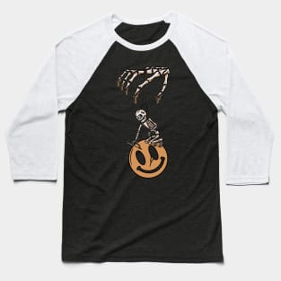 Skull and smile Baseball T-Shirt